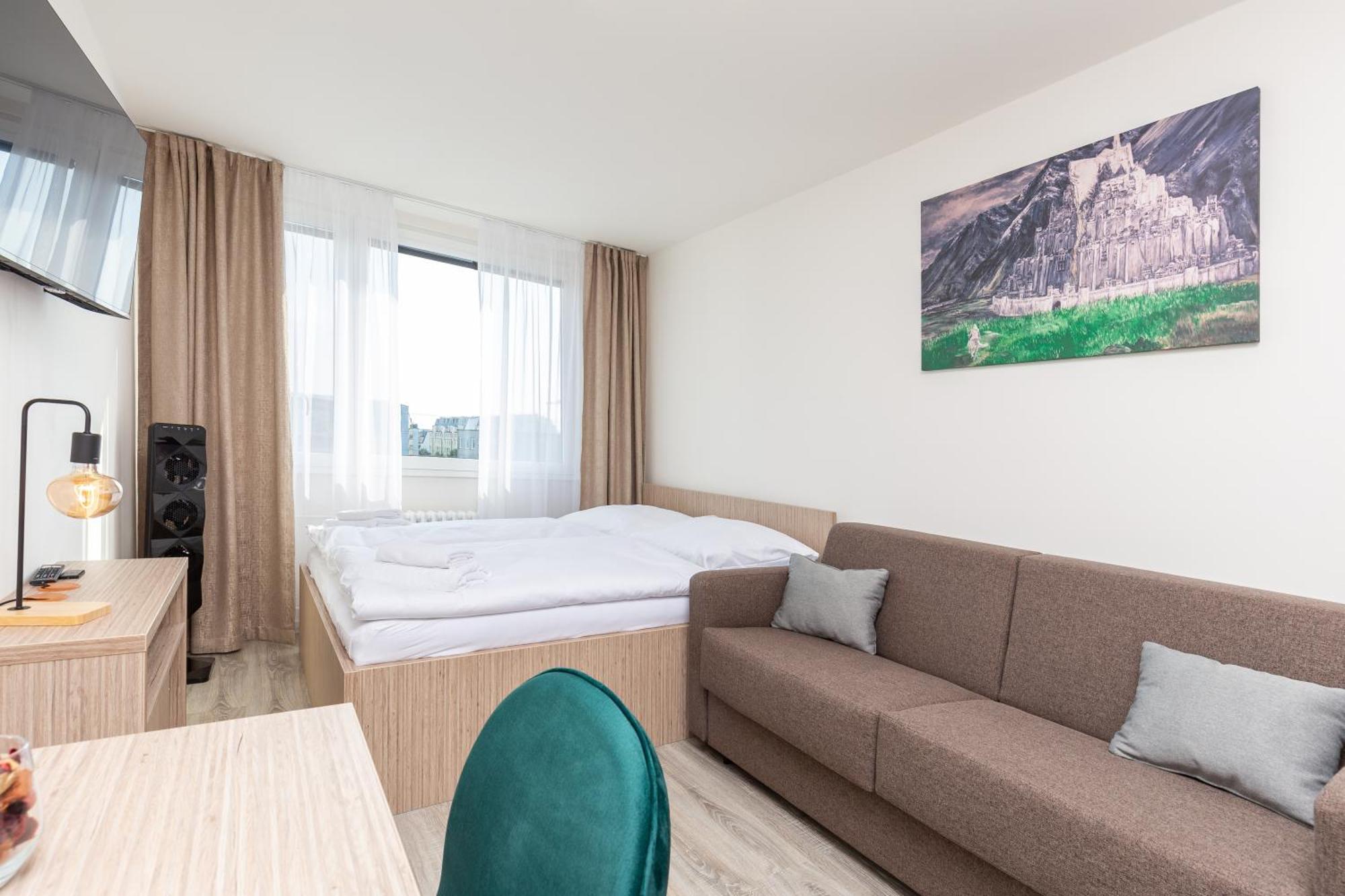 Skyline Prague Apartments Luaran gambar