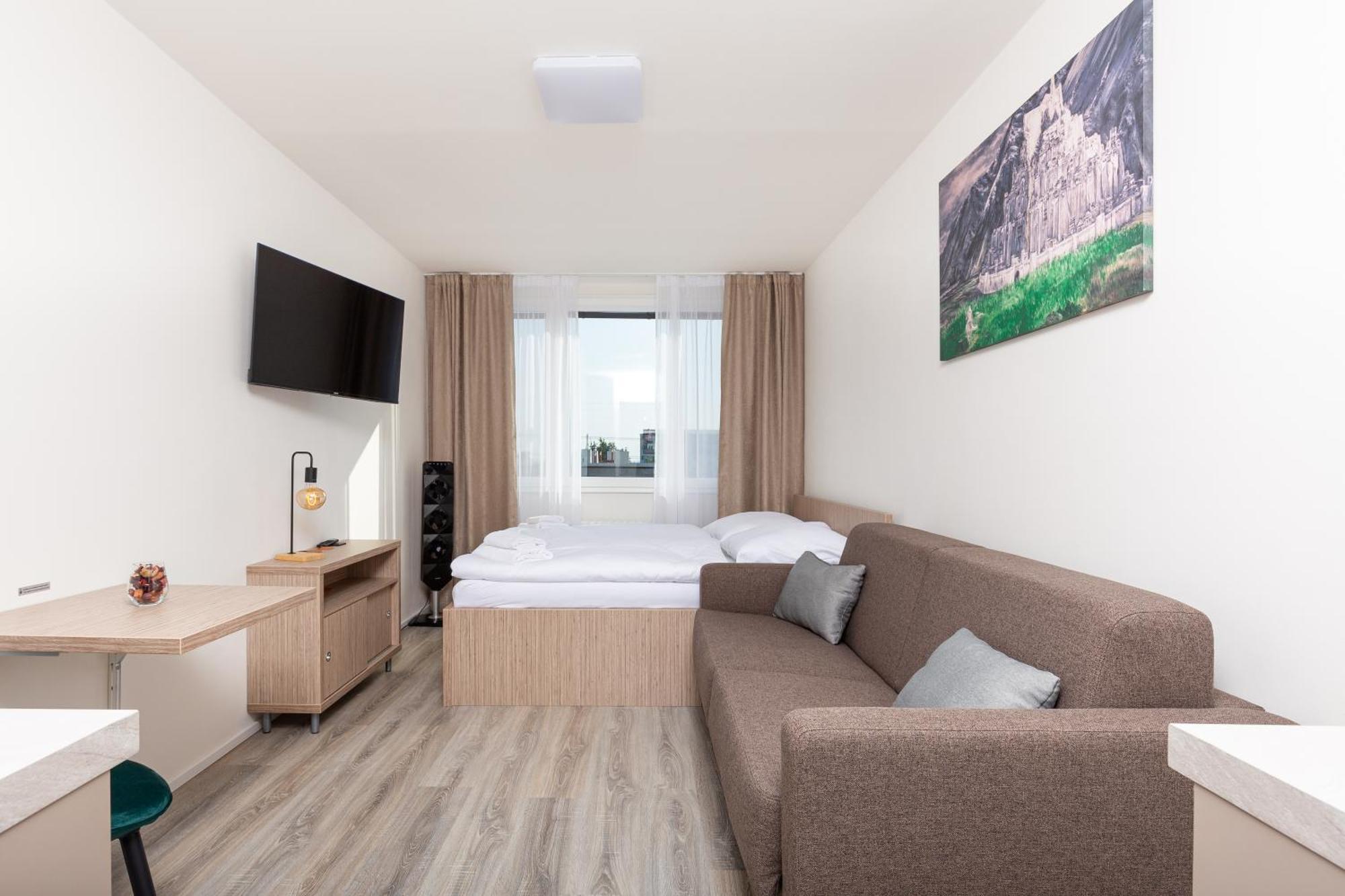 Skyline Prague Apartments Luaran gambar